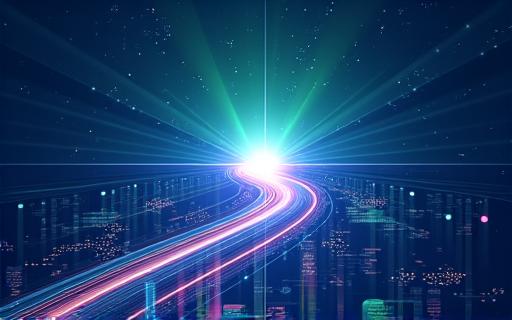 テクノロジーを通じた企業のイノベーションへの道筋を示す図。